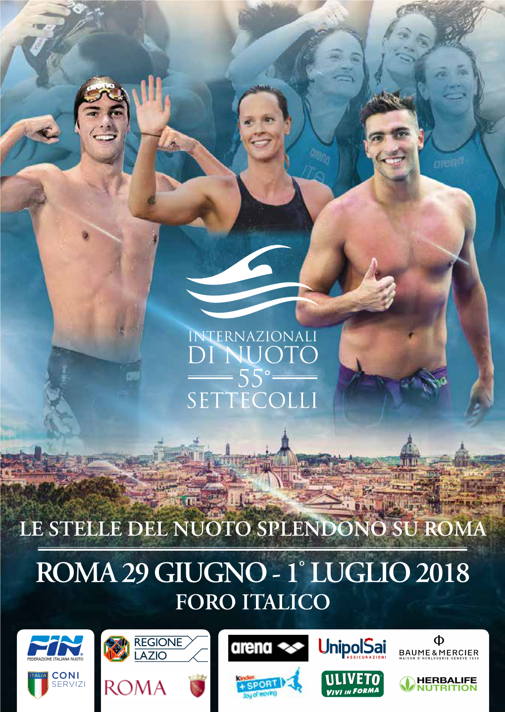1° Luglio 2018 Foro Italico Mondiali Budapest 2017