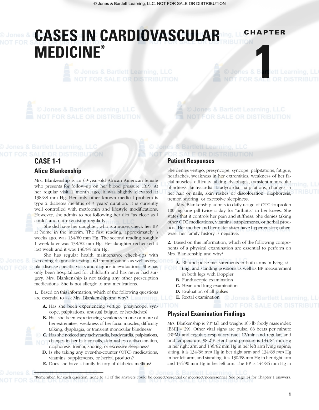 Cases in Cardiovascular Medicine*