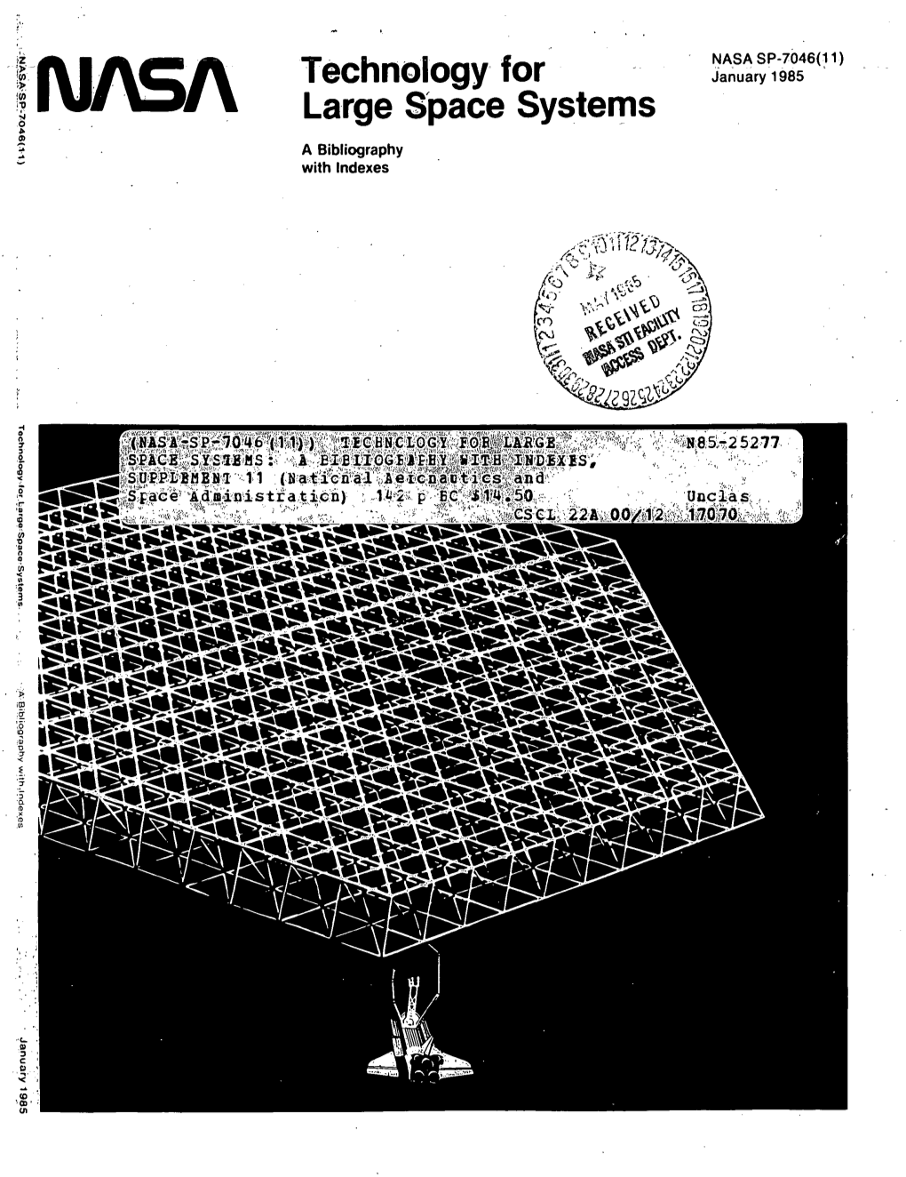 Technology for Large Space Systems