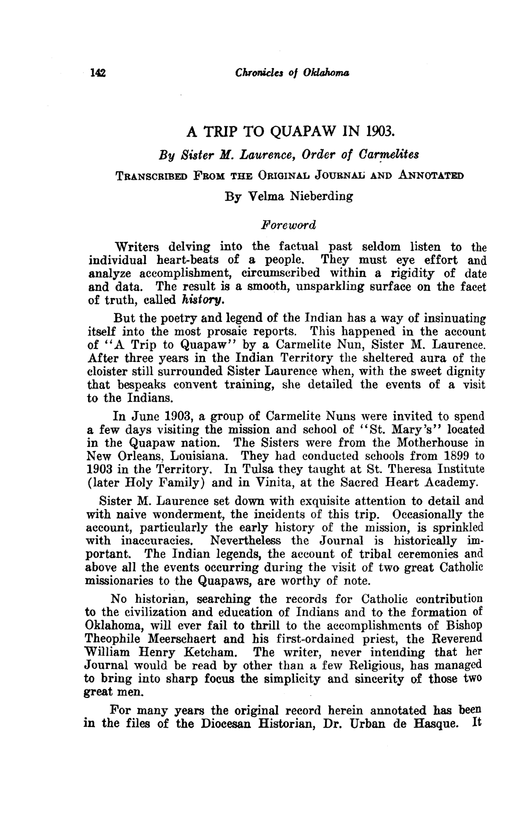A Trip to Quapaw in 1903.Pdf