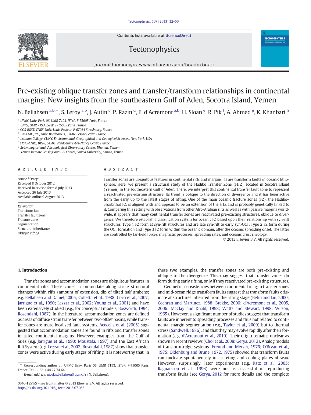 Bellahsen-Tectonophysics-2013.Pdf