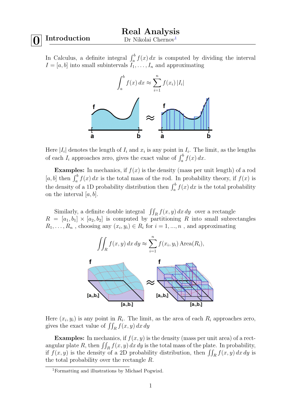 Real Analysis