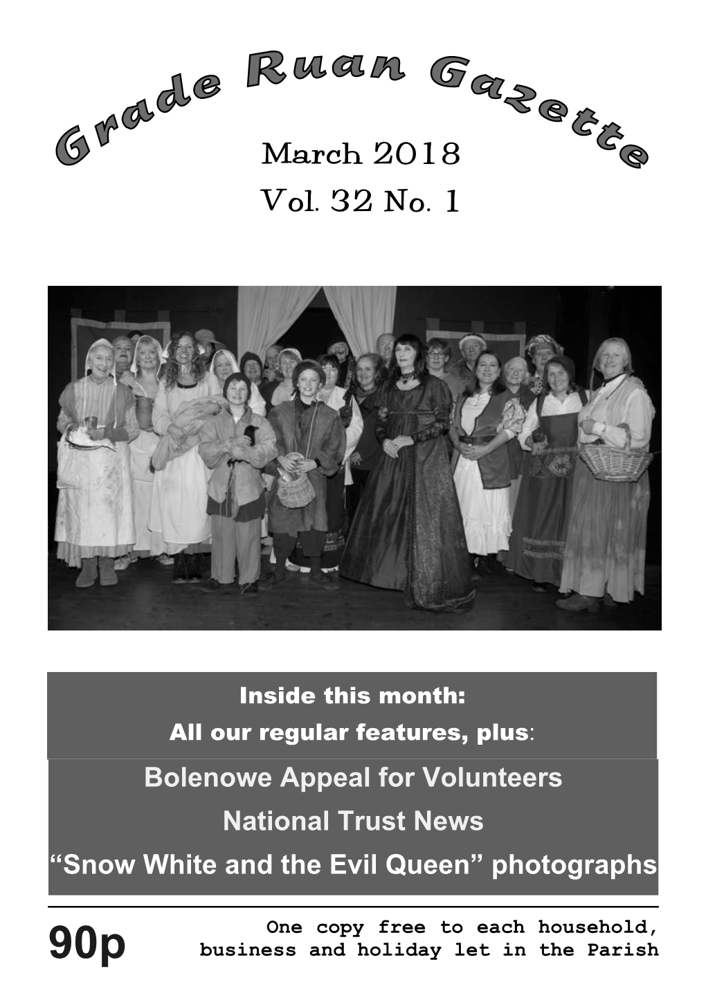 Bolenowe Appeal for Volunteers National Trust News “Snow White and the Evil Queen” Photographs