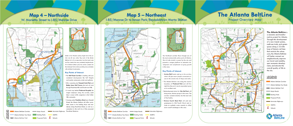 The Atlanta Beltline Kingswood Randall Mill Pleasant Hill Buckhead Tuxedo Park Paces W