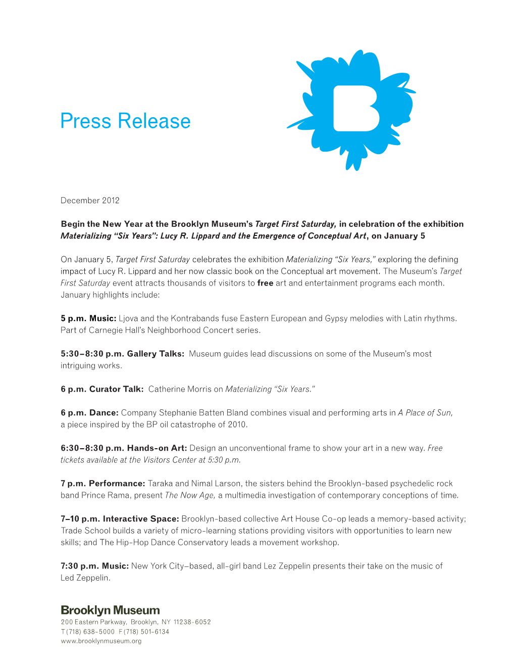Press Release