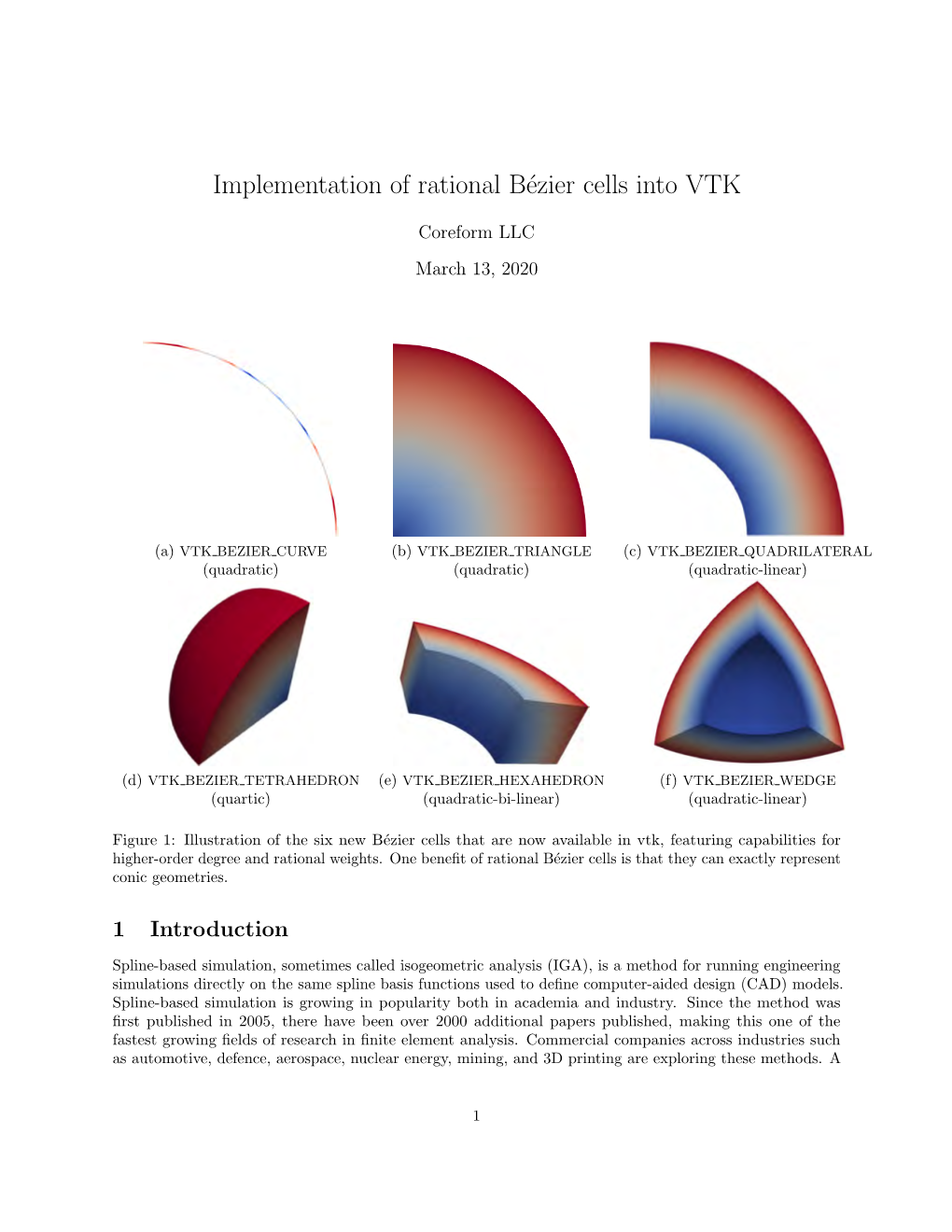 Implementation of Rational Bézier Cells Into