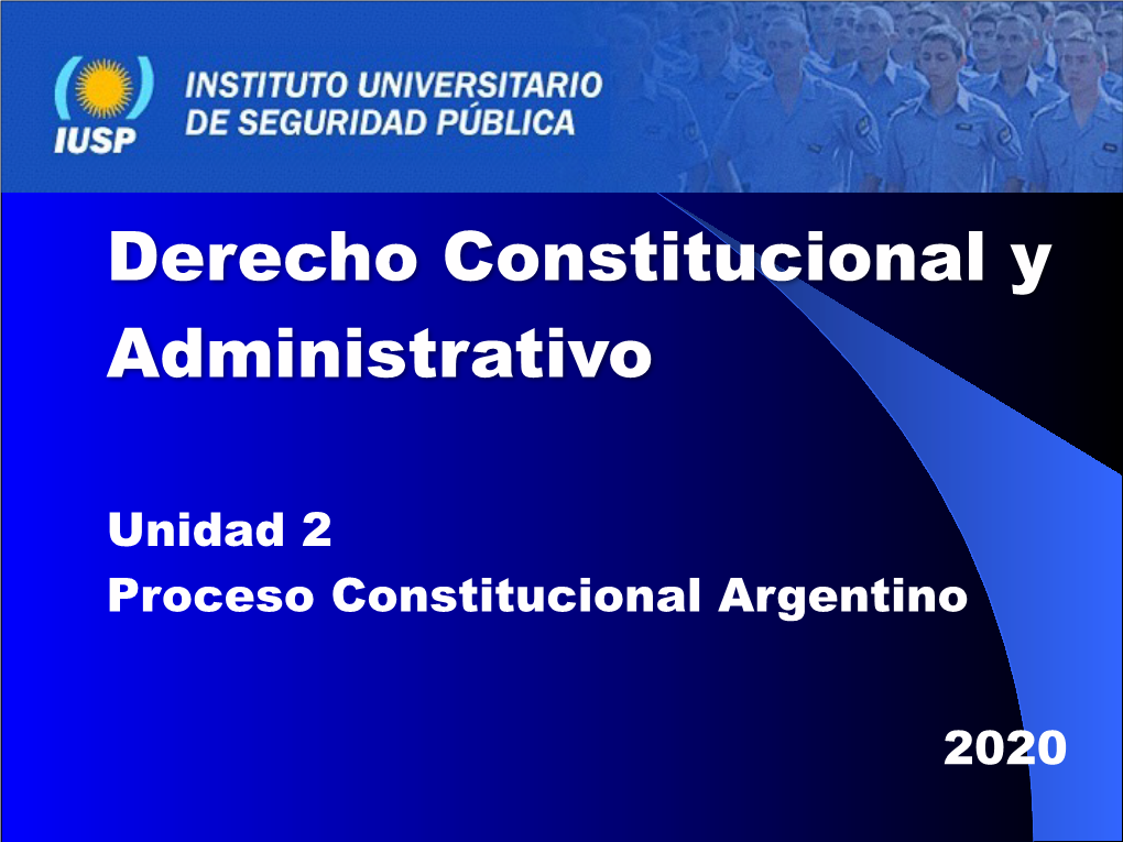 Proceso Constitucional Argentino