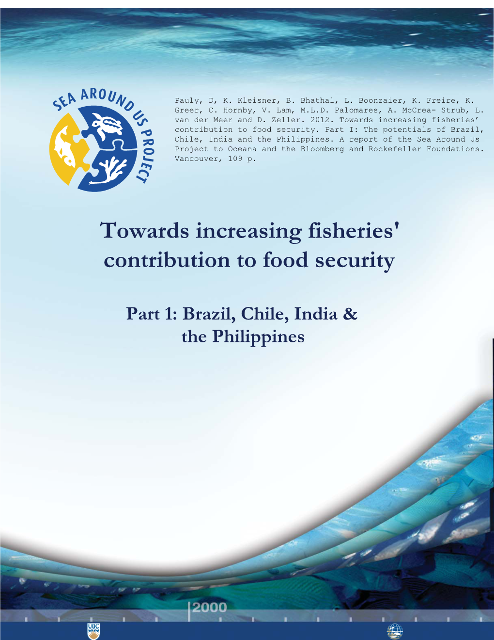 Towards Increasing Fisheries' Contribution to Food Security