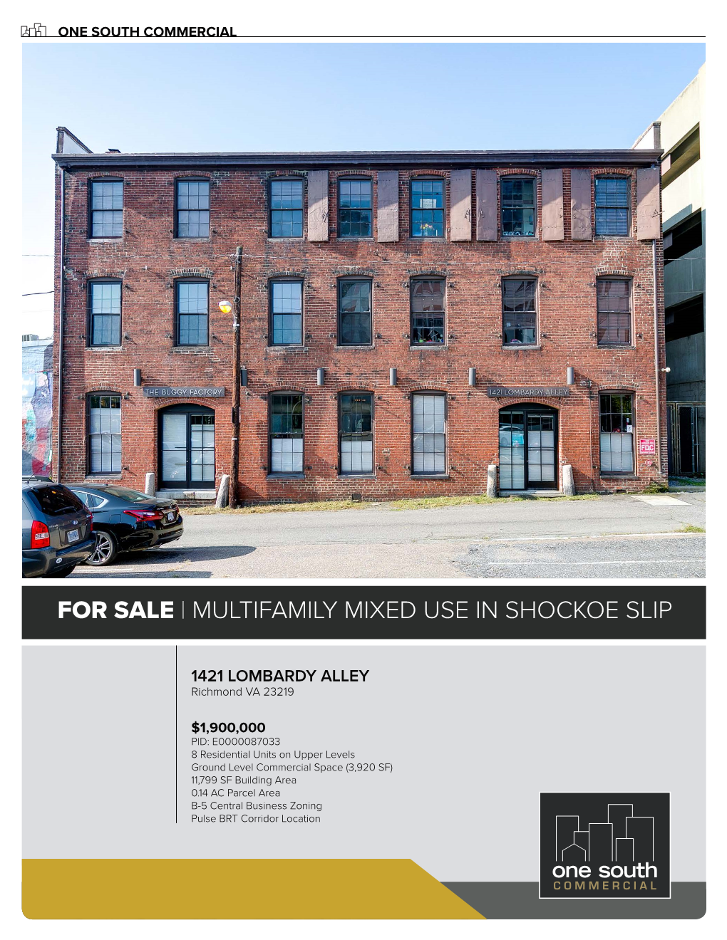 Multifamily Mixed Use in Shockoe Slip