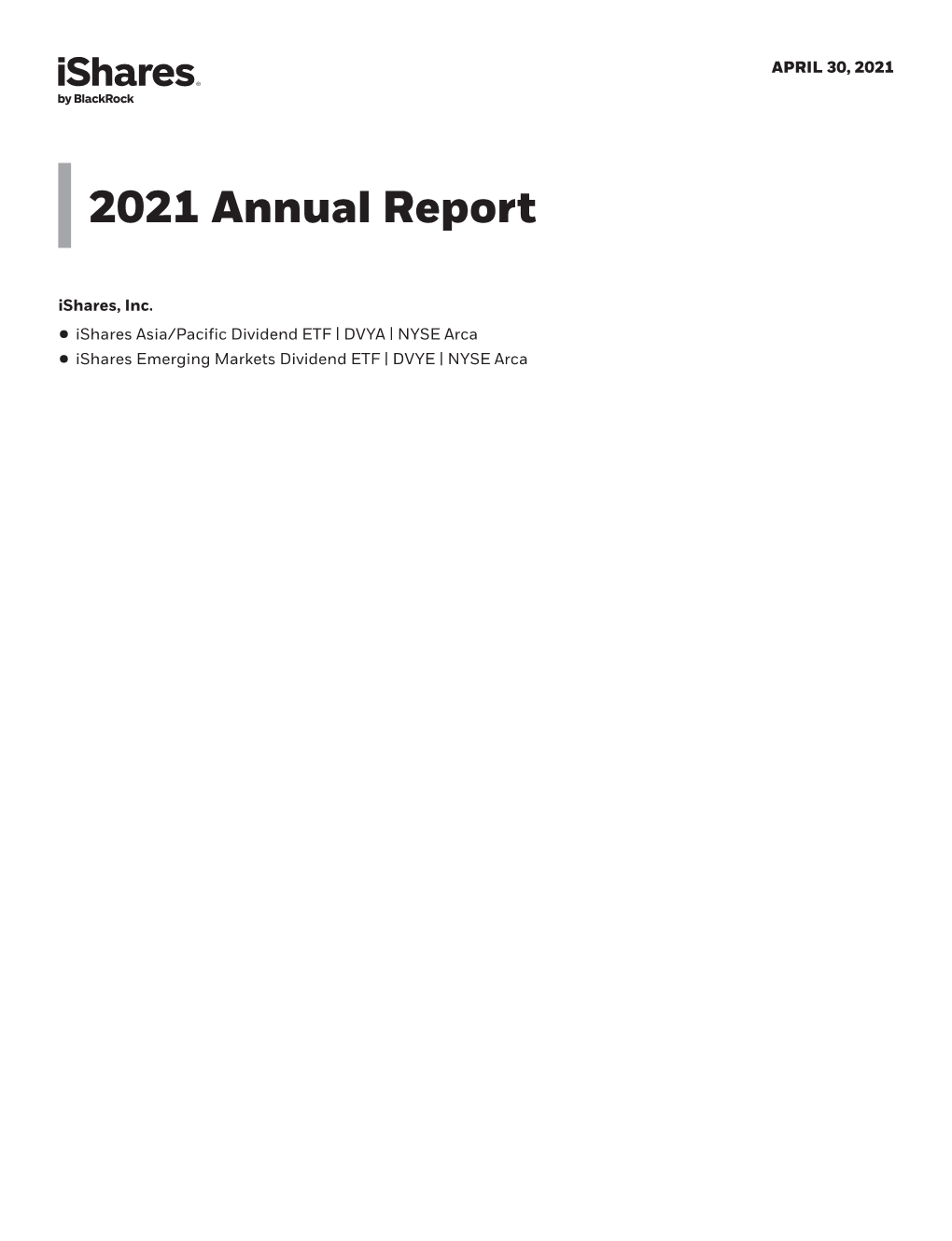 2021 Annual Report