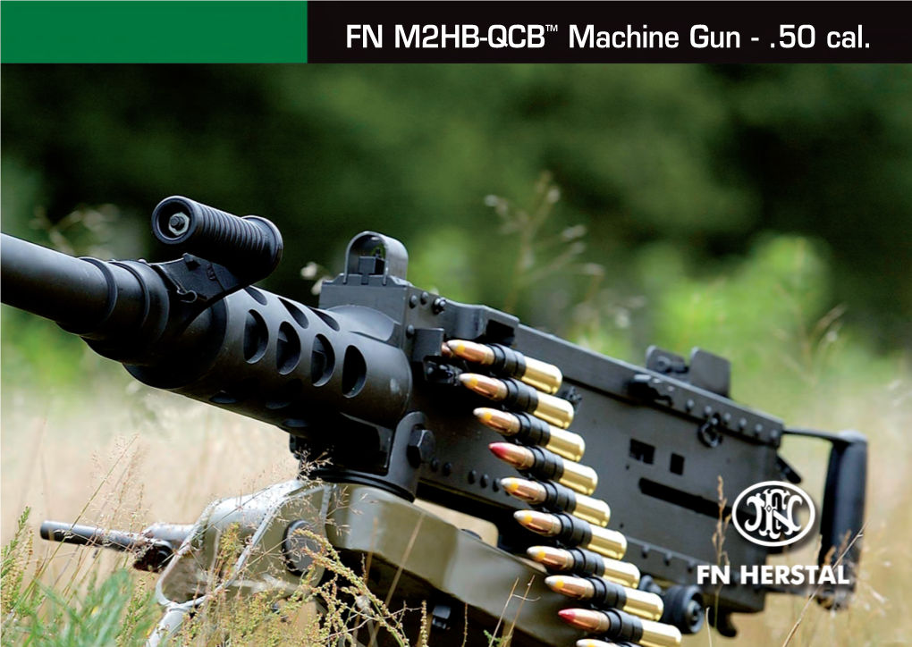 FN M2HB-QCBTM Machine Gun - .50 Cal