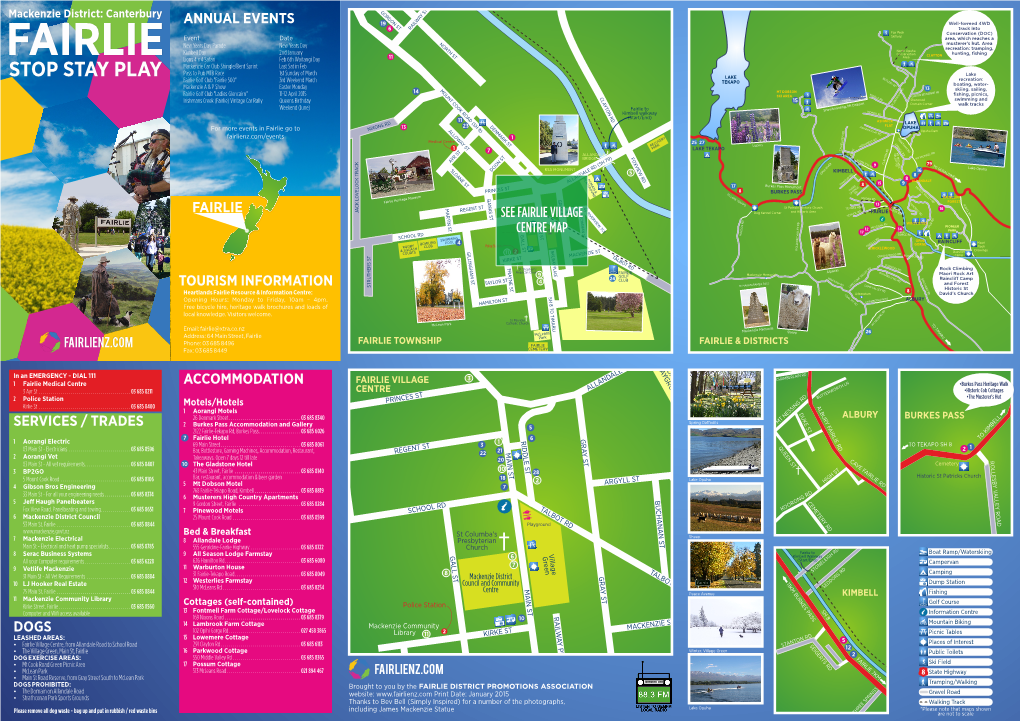 A2 Fairlie Map 2014