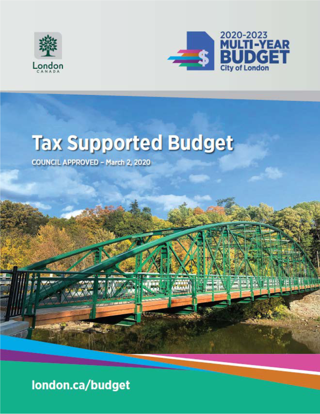 Approved 2020-2023 Tax Supported Budget.Pdf