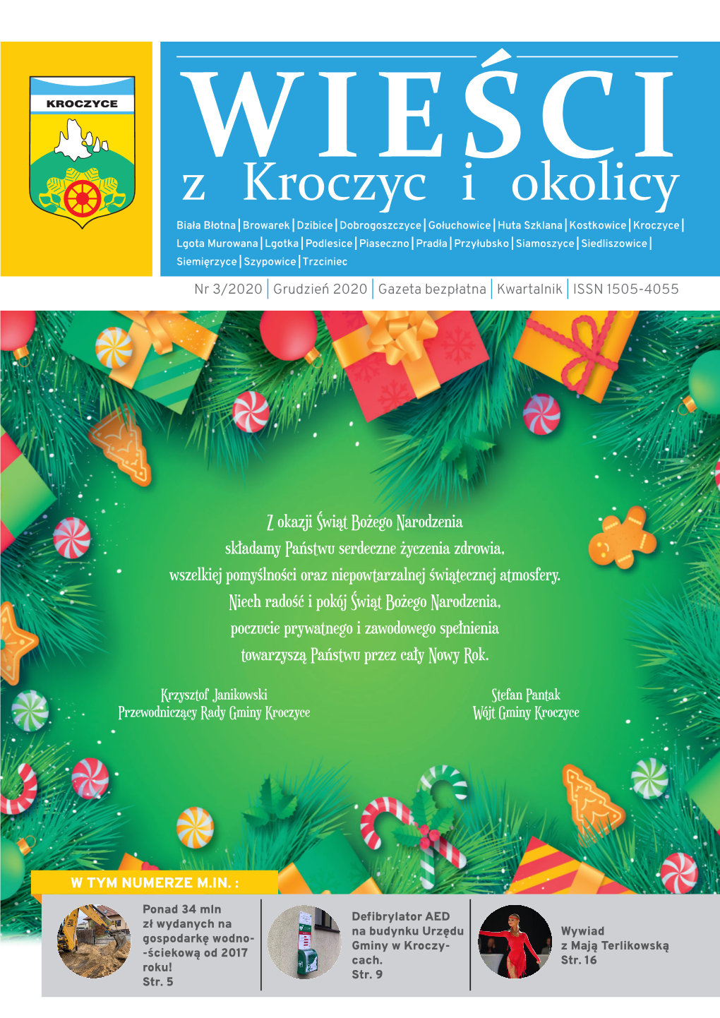 Z Kroczyc I Okolicy | Nr 3/2020 | Grudzień 2020 W NUMERZE