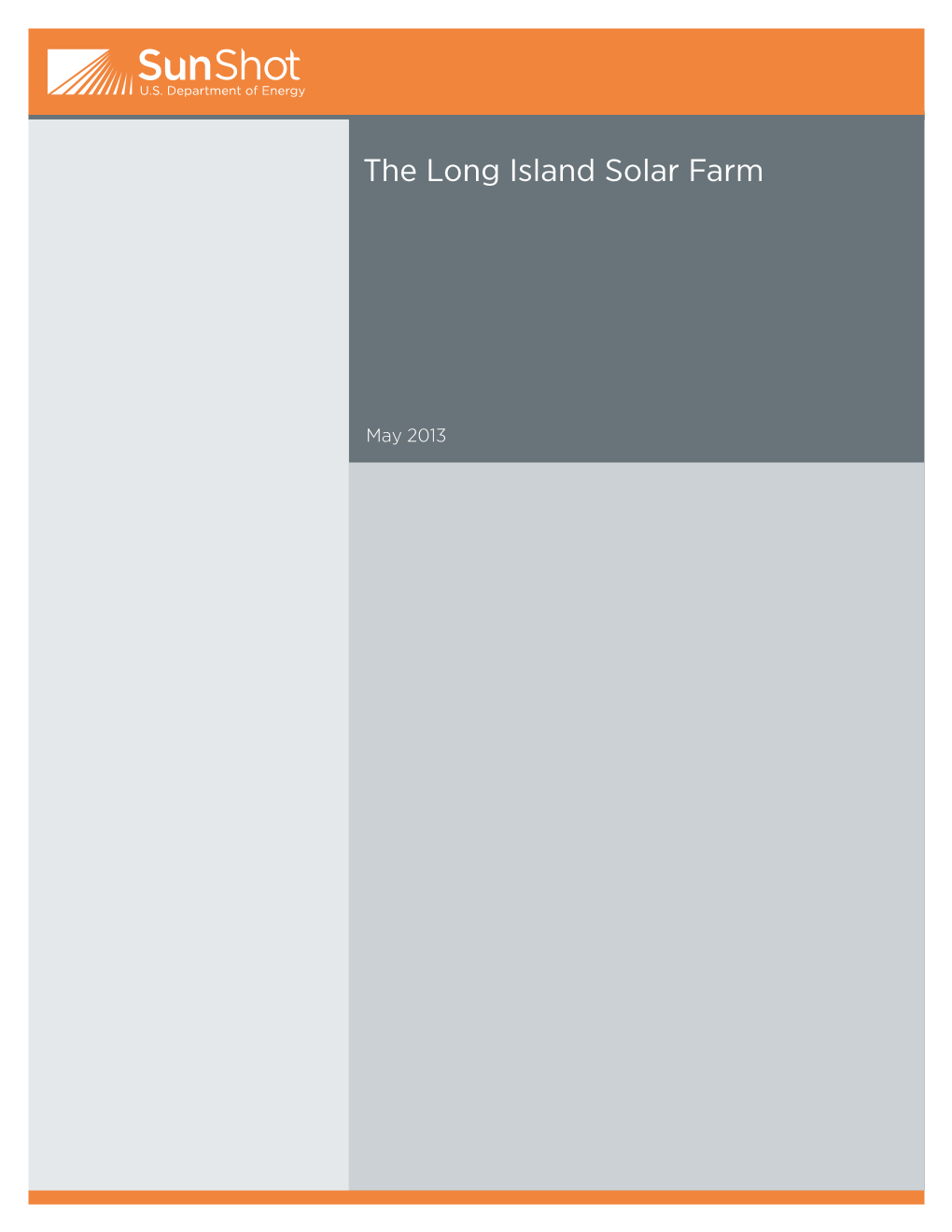 The Long Island Solar Farm