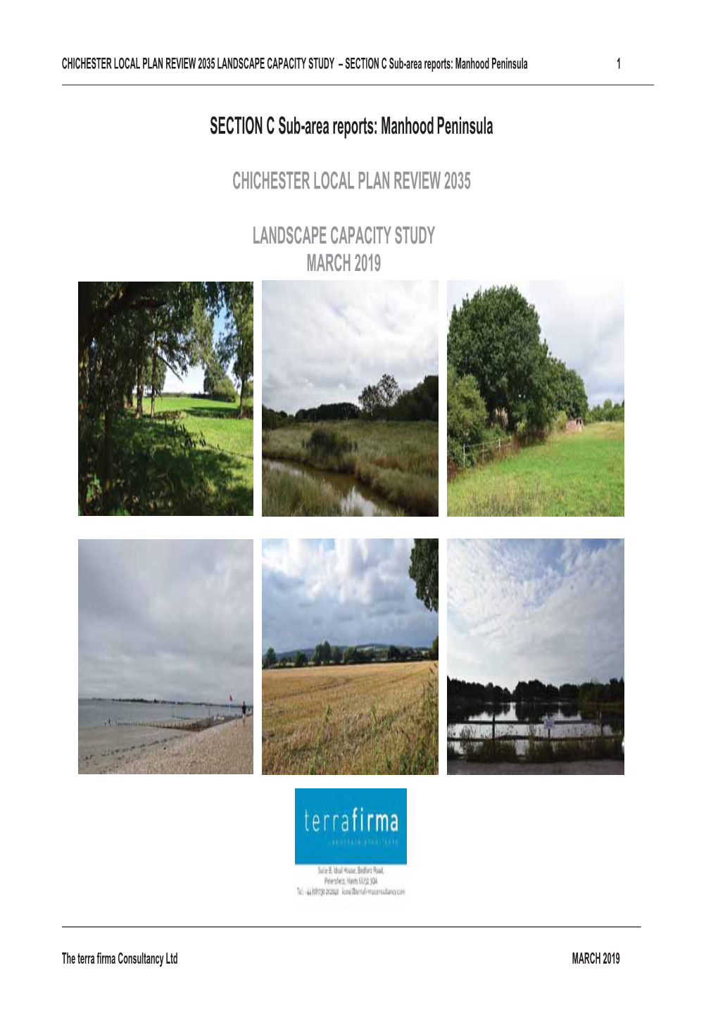 Landscape Capacity Study Section C Manhood Peninsula Reports March 2019