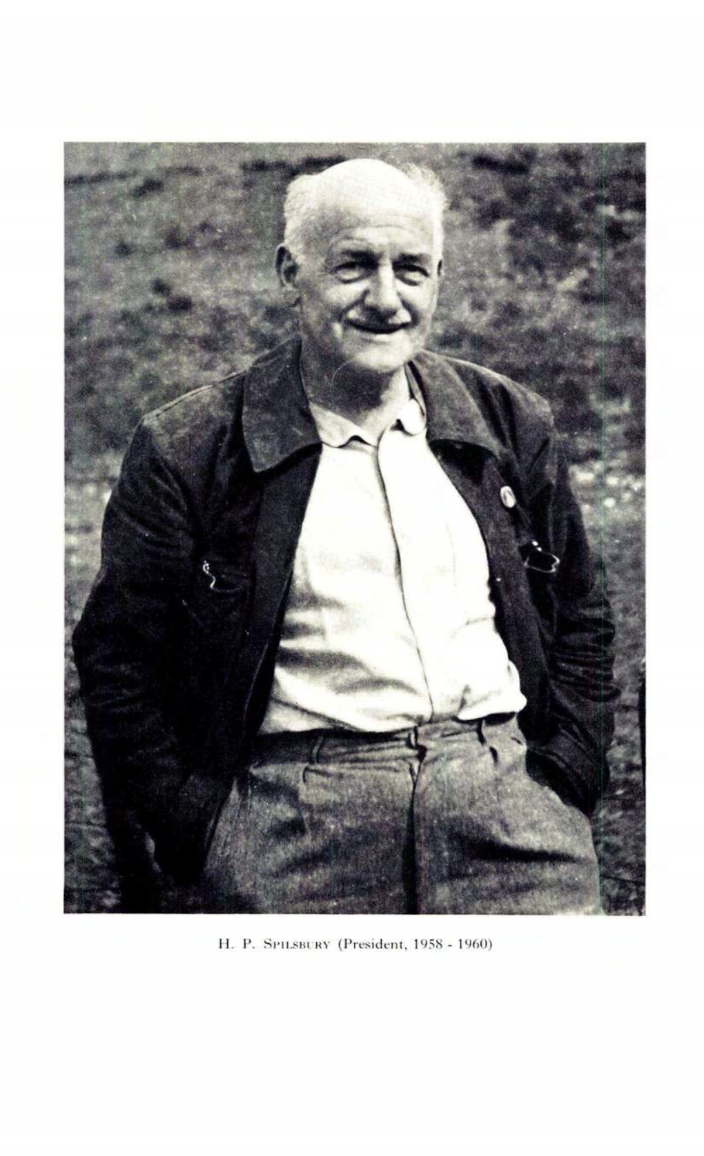 H. P. SMLSBURY (President, 19.5K- 1960) the JOURNAL of the FELL & ROCK CLIMBING CLUB of the ENGLISH LAKE DISTRICT