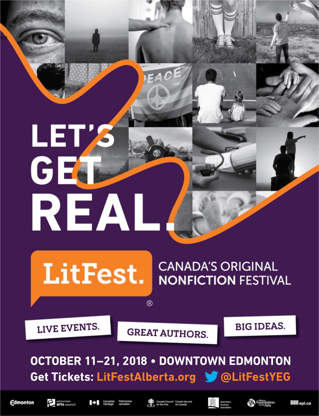 Litfestalberta.Org @Litfestyeg OCTOBER 11–21