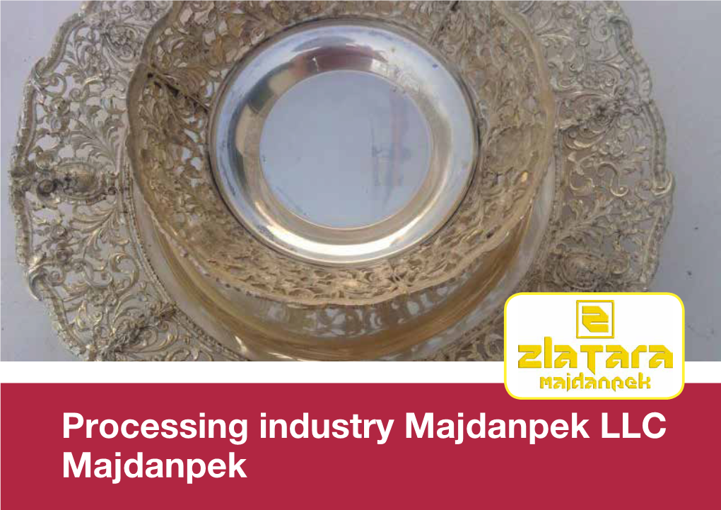 Processing Industry Majdanpek LLC Majdanpek General Information