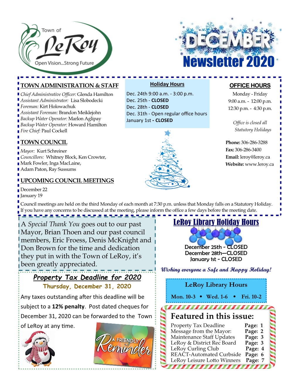 2020-December-NEWSLETTER.Pdf