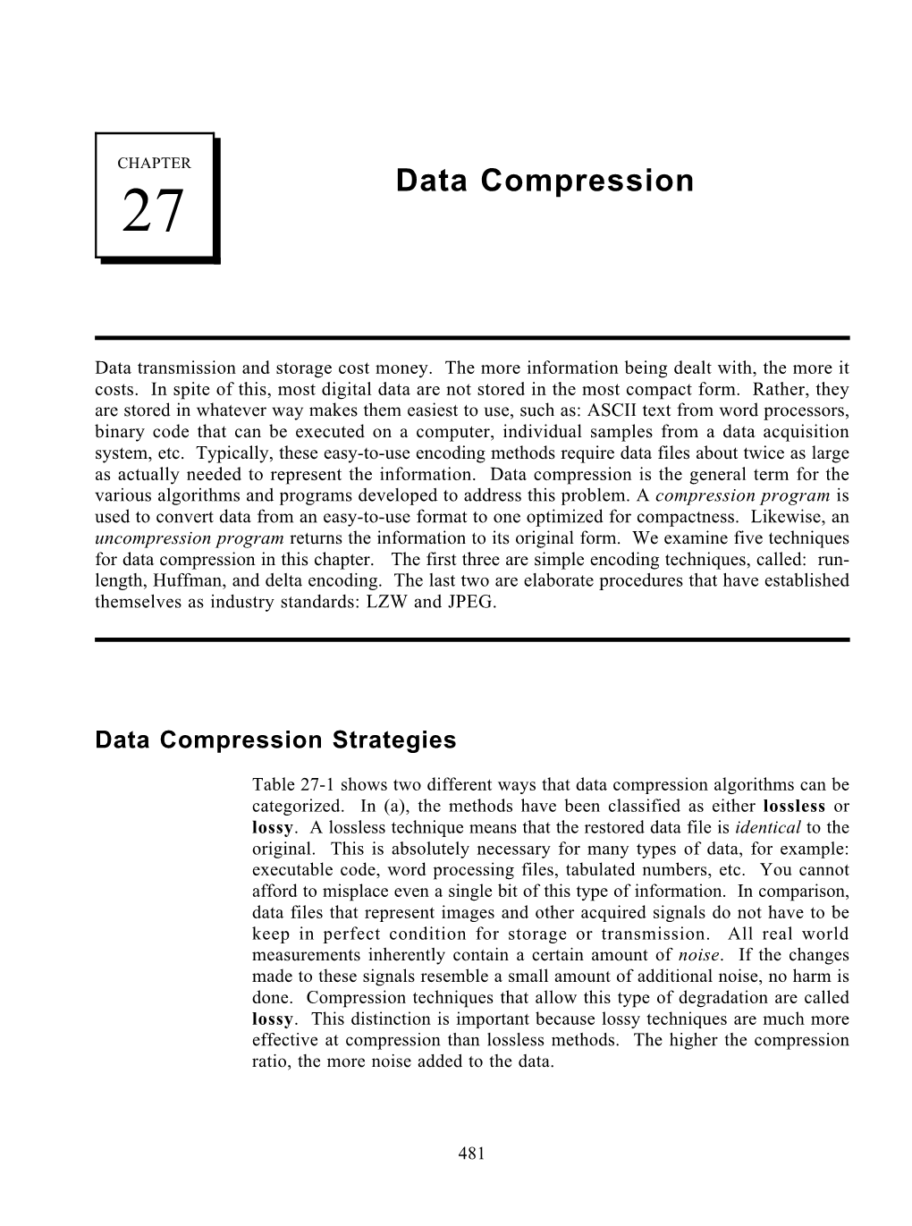 Data Compression