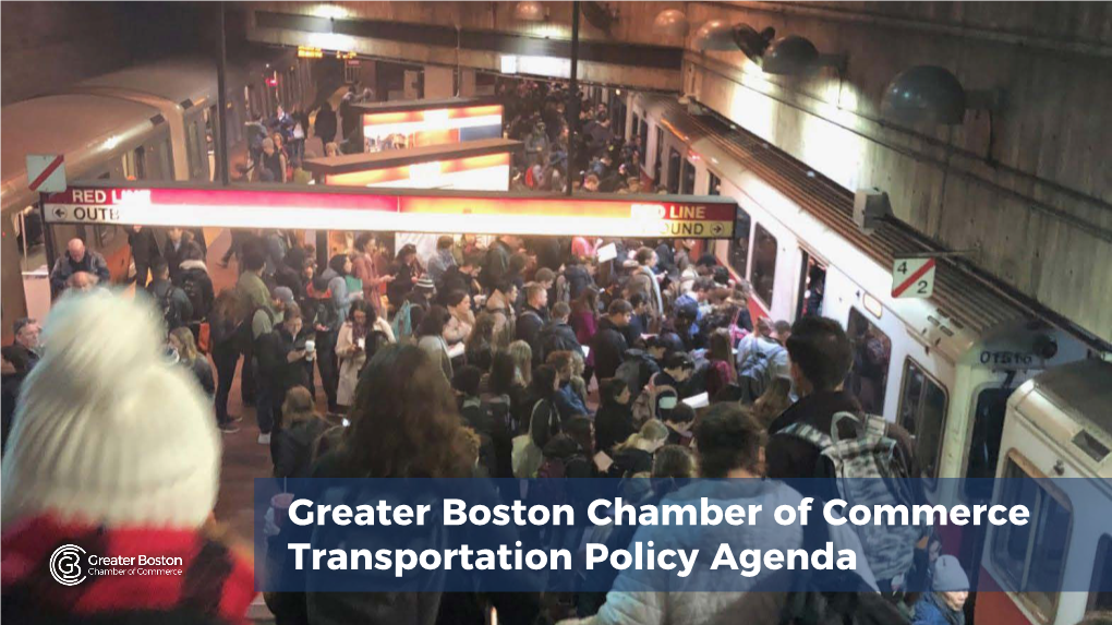 Transportation Policy Agenda What Are the Transportation Challenges? Congestion