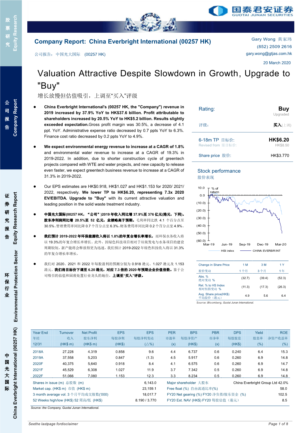 Valuation Attractive Despite Slowdown in Growth, Upgrade To