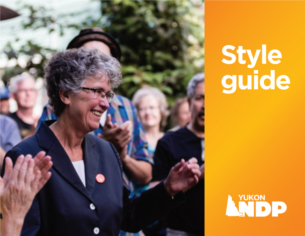 Style Guide Introduction