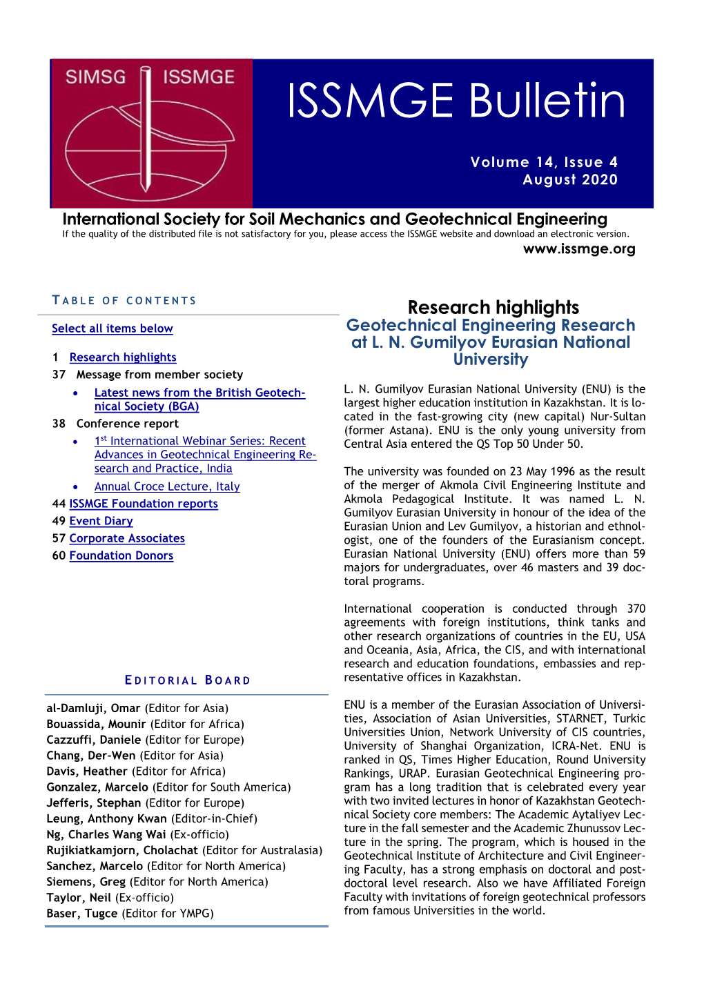 Research Highlights Select All Items Below Geotechnical Engineering Research