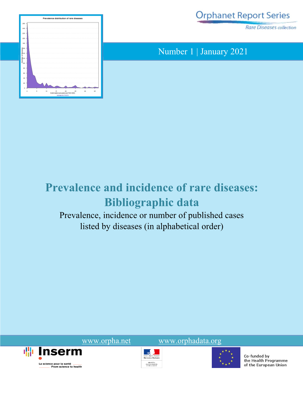 Prevalence and Incidence of Rare Diseases