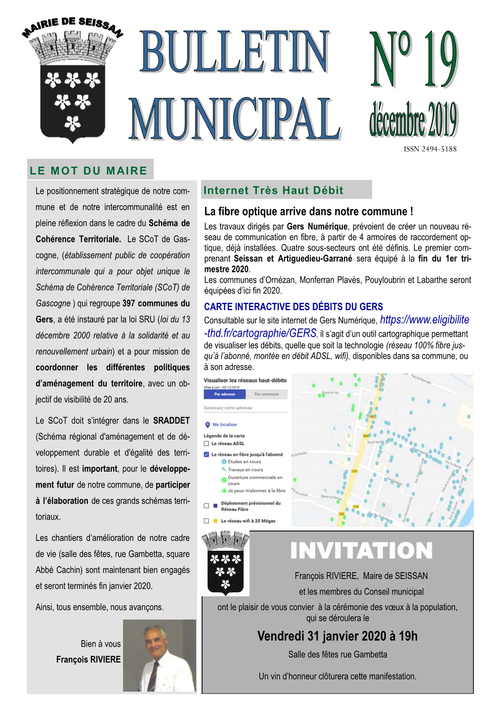 Bulletin Municipal N° 19