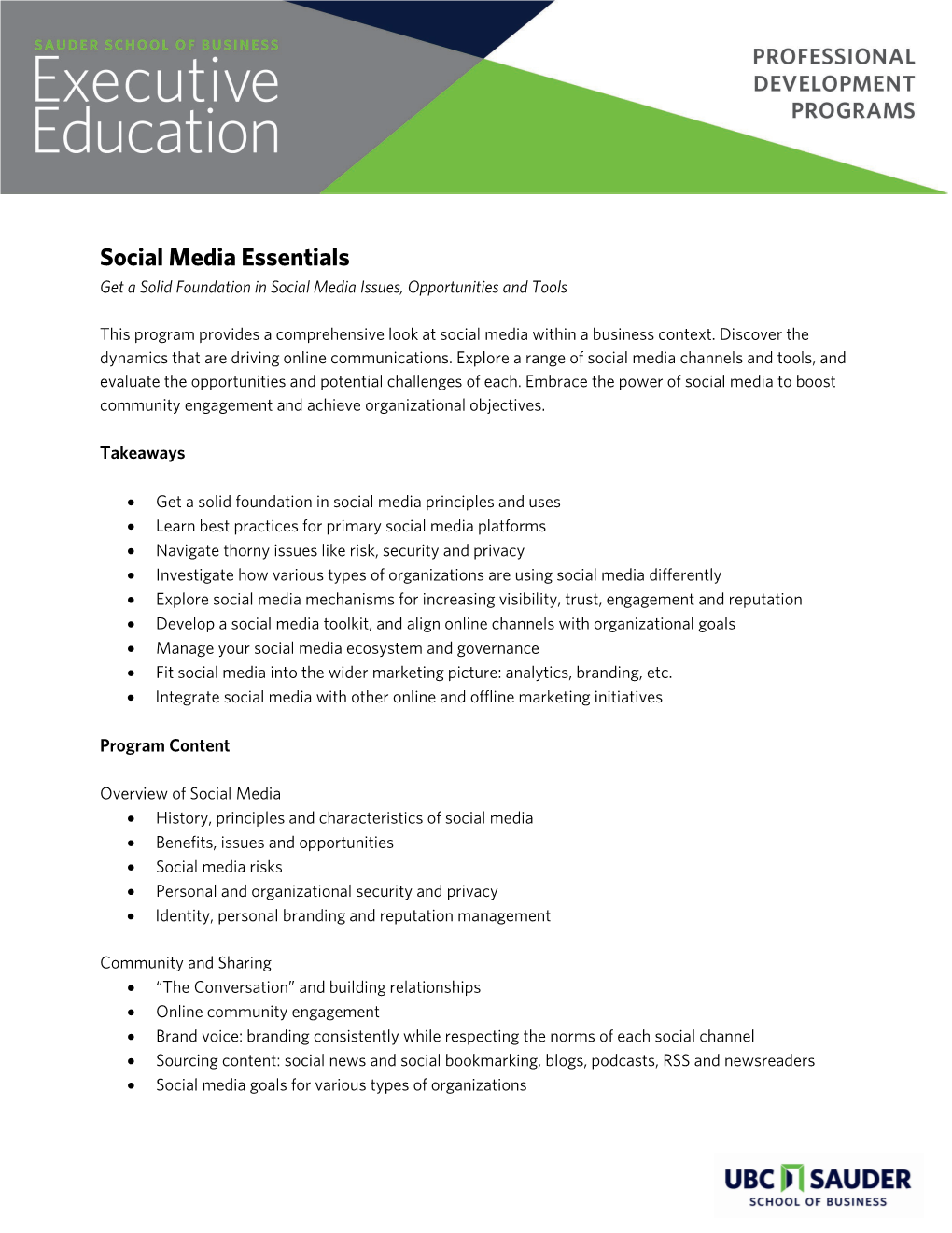 Social Media Essentials Get a Solid Foundation in Social Media Issues, Opportunities and Tools