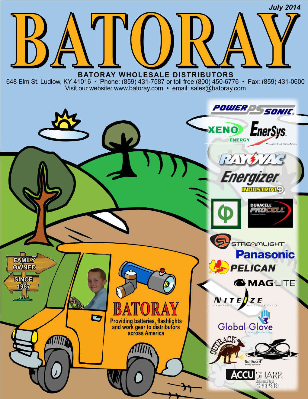 BATORAY WHOLESALE DISTRIBUTORS July 2014