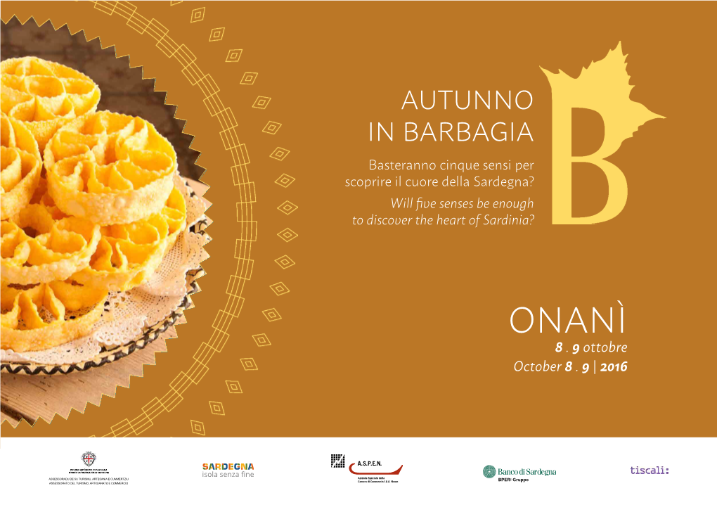 Onanì Brochure