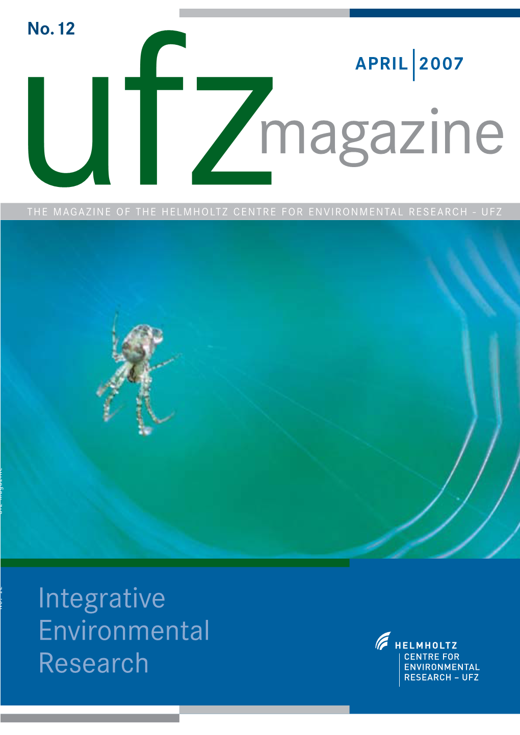 Integrative Environmental Research 2 UFZ-MAGAZINE