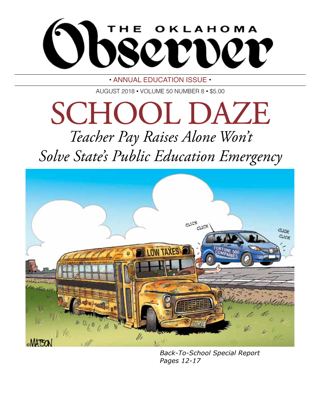 SCHOOL DAZE Teacher Pay Raises Alone Won’T Solve State’S Public Education Emergency