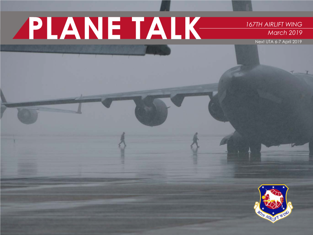 167TH AIRLIFT WING March 2019