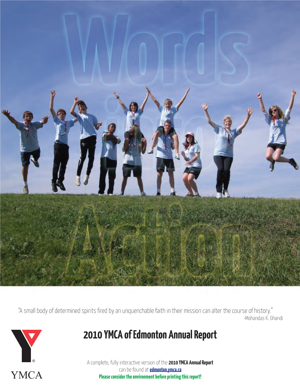 2010 YMCA of Edmonton Annual Report