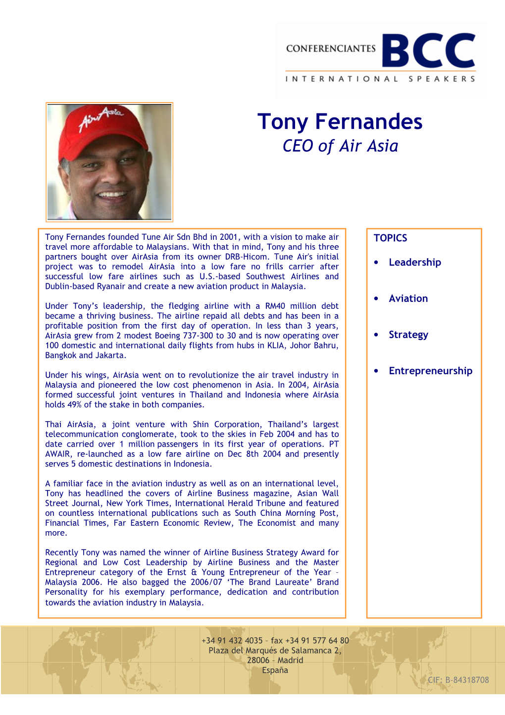 Tony Fernandes