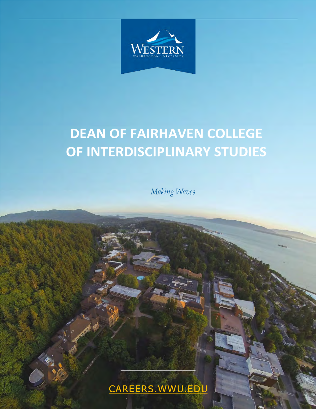 Dean of Fairhaven College of Interdisciplinary Studies