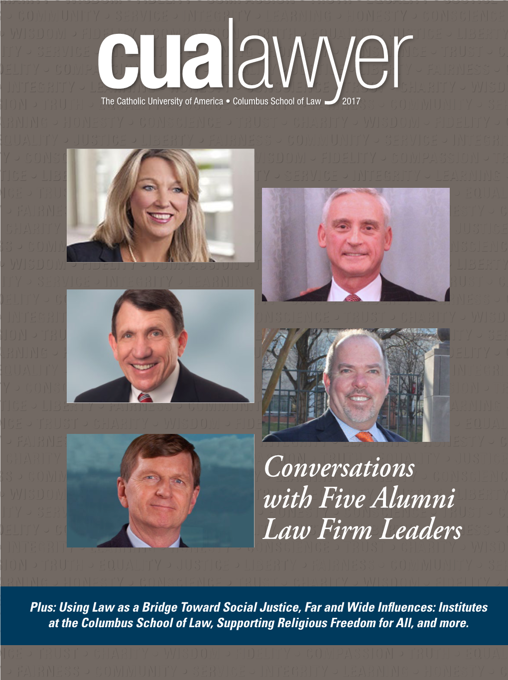 Conversations with Five Alumni Law Firm Leaders