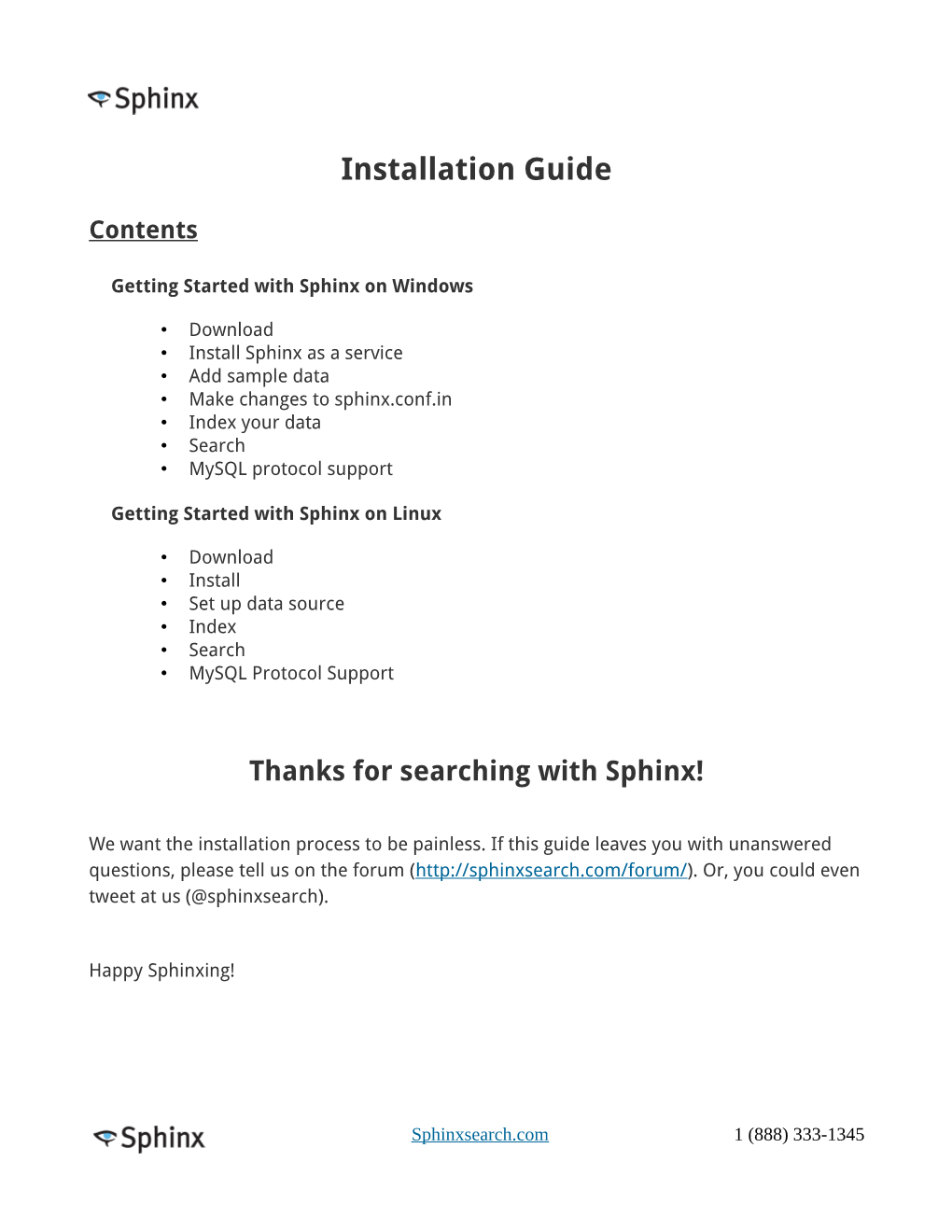 Installation Guide