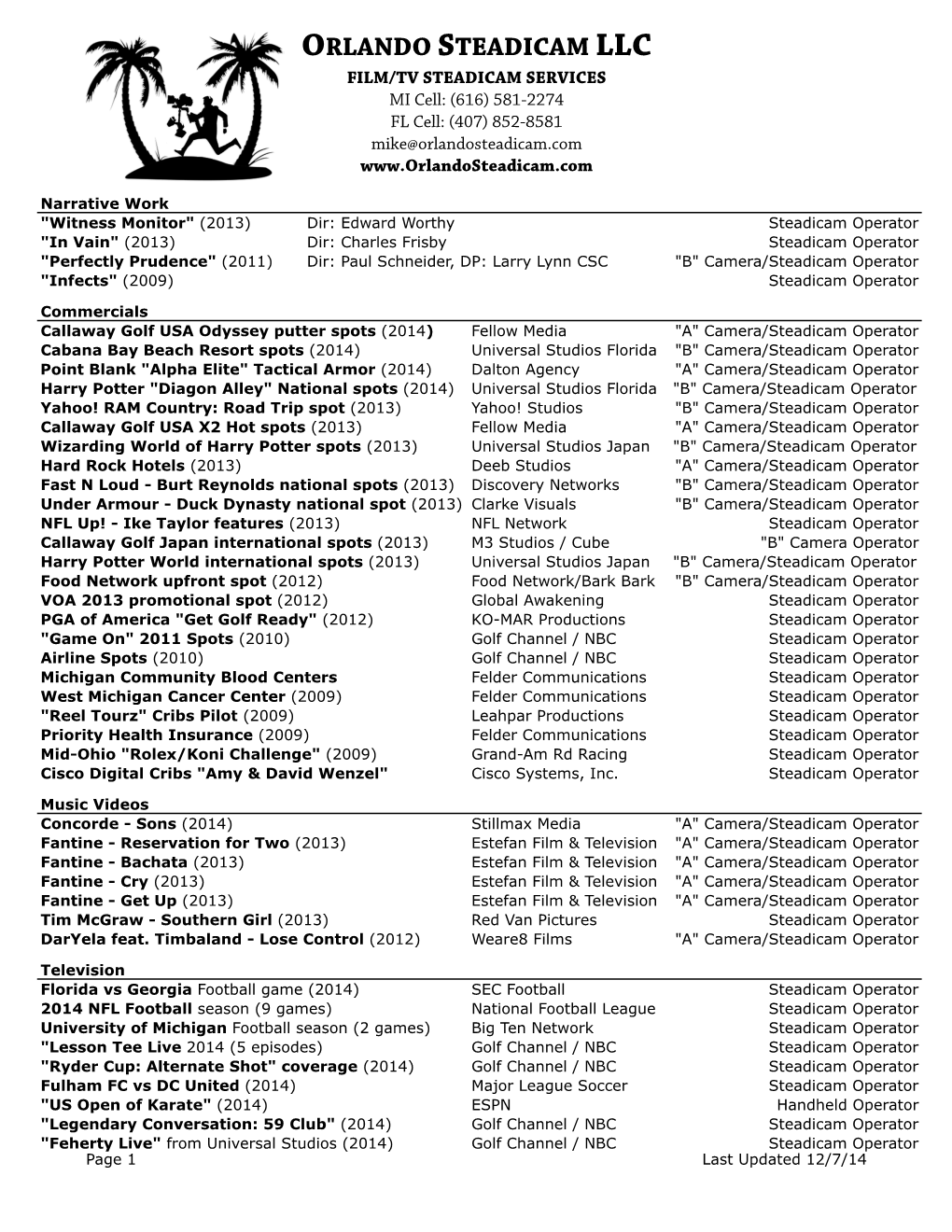 M Germond Resume