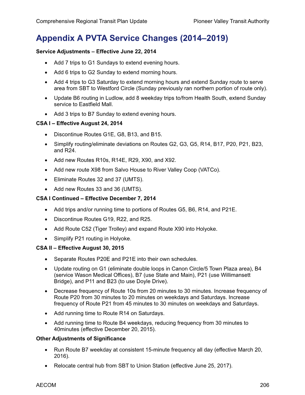 PVTA Comprehensive Regional Transit Plan Update 2020