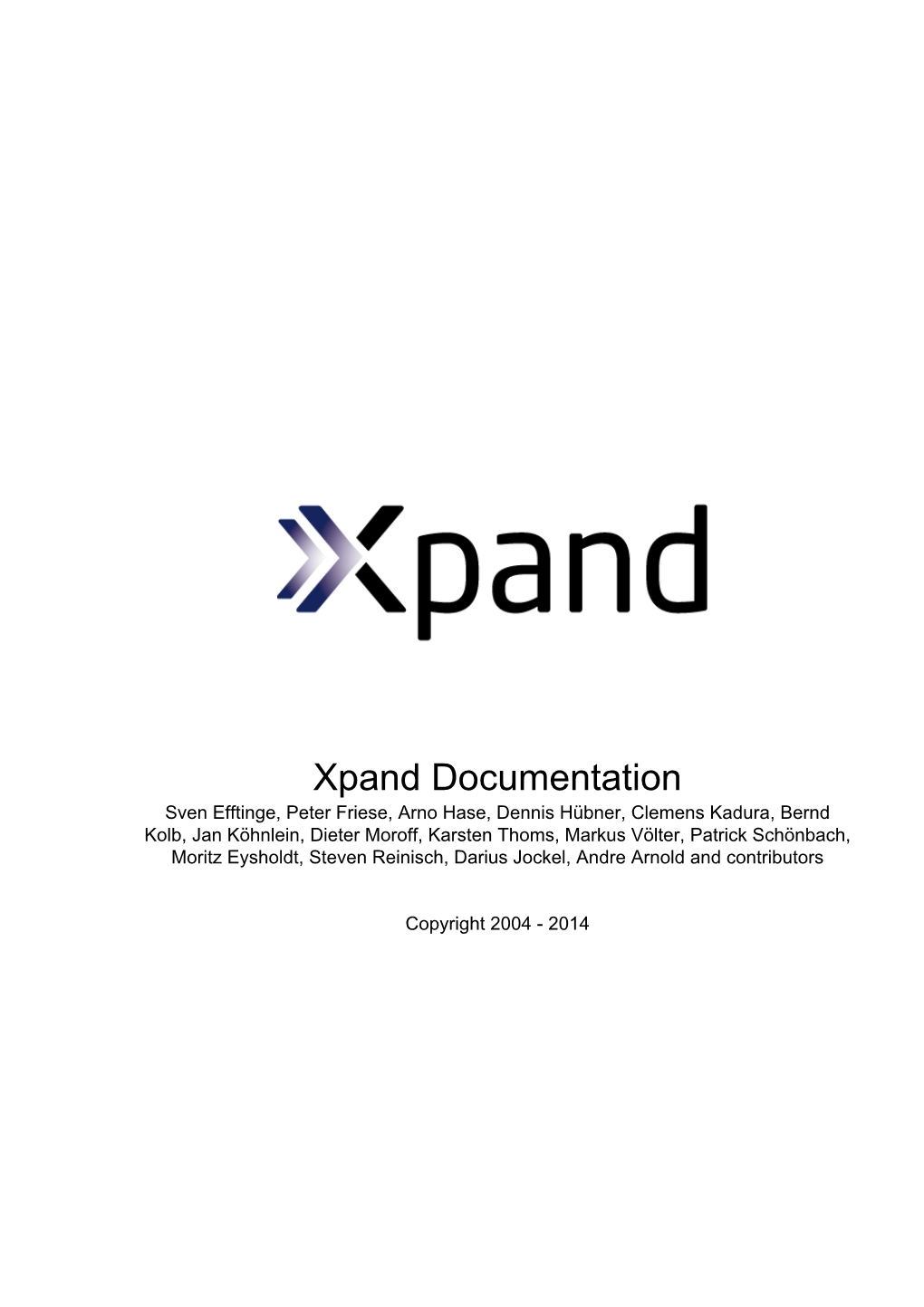 Xpand Documentation