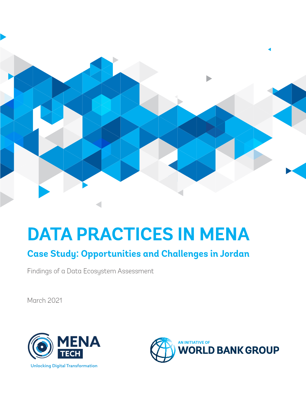 DATA PRACTICES in MENA Case Study: Opportunities and Challenges in Jordan
