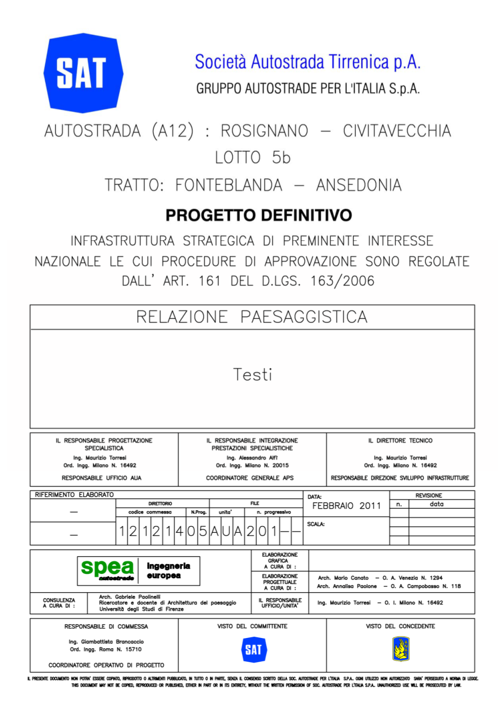 Obiettivi E Politiche Di Qualità Paesaggistica (Pit) P