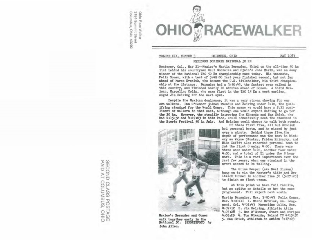 Ohio Race L E