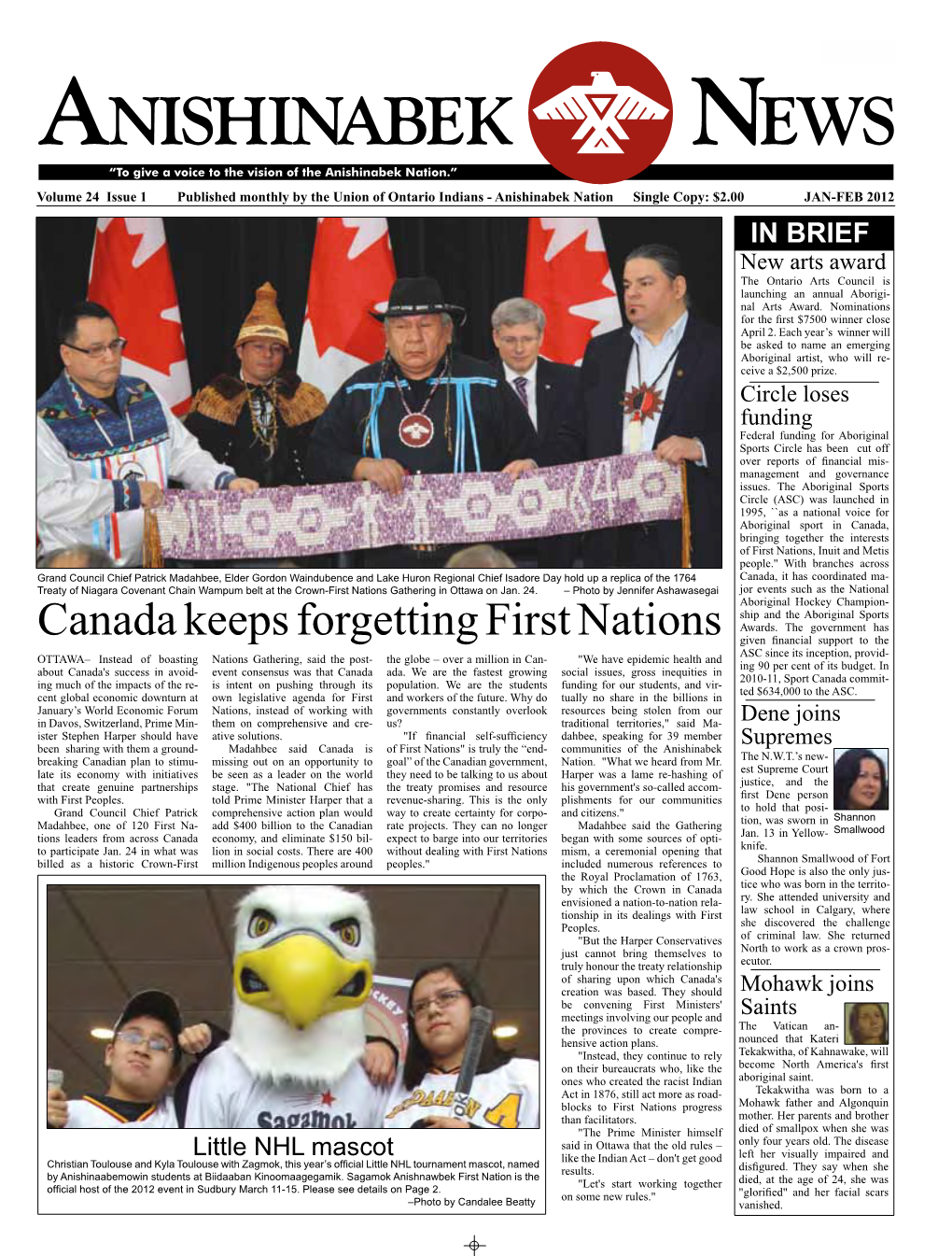 Canada Keeps Forgetting First Nations