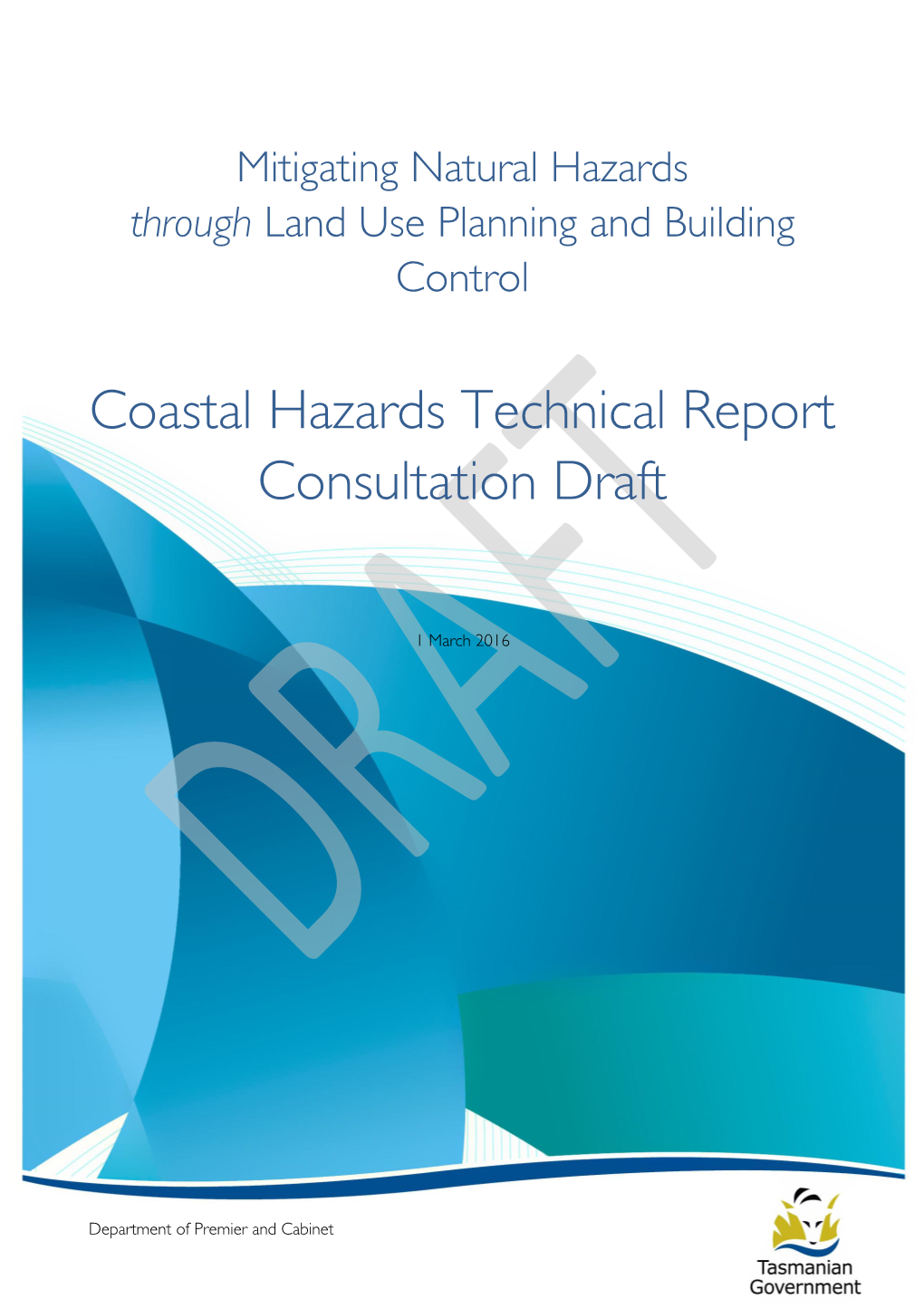 Coastal Hazards Technical Report Consultation Draft